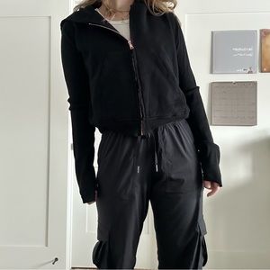 Frank & Eileen Zip Up Hoodie (Black)